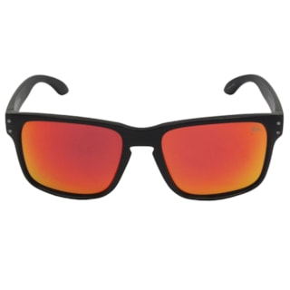 Óculos de Sol Quiksilver Biarritiz Preto Vermelho Espelhado