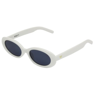 Óculos de Sol Roxy Lush Branco Azul Polarizado