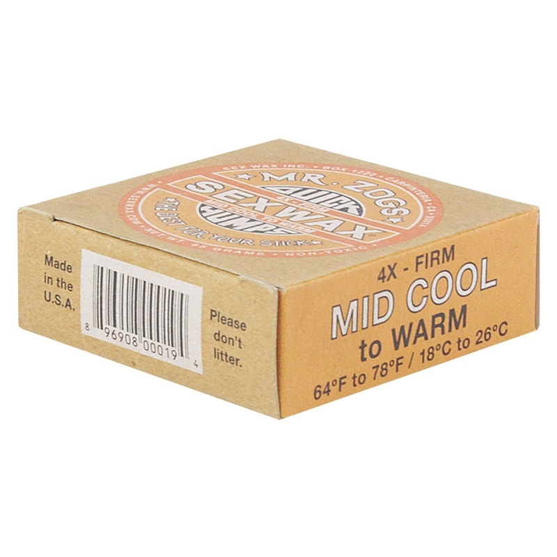 Parafina Sex Wax Mid Cool To Warm Surf Alive