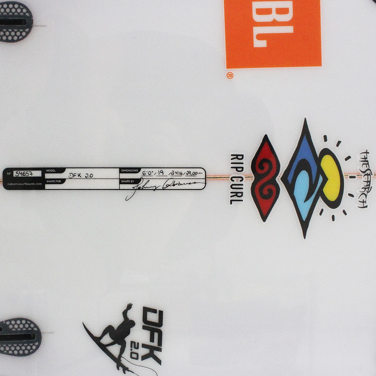 Prancha de Surf Cabianca Surfboards DFK 2.0 6´0