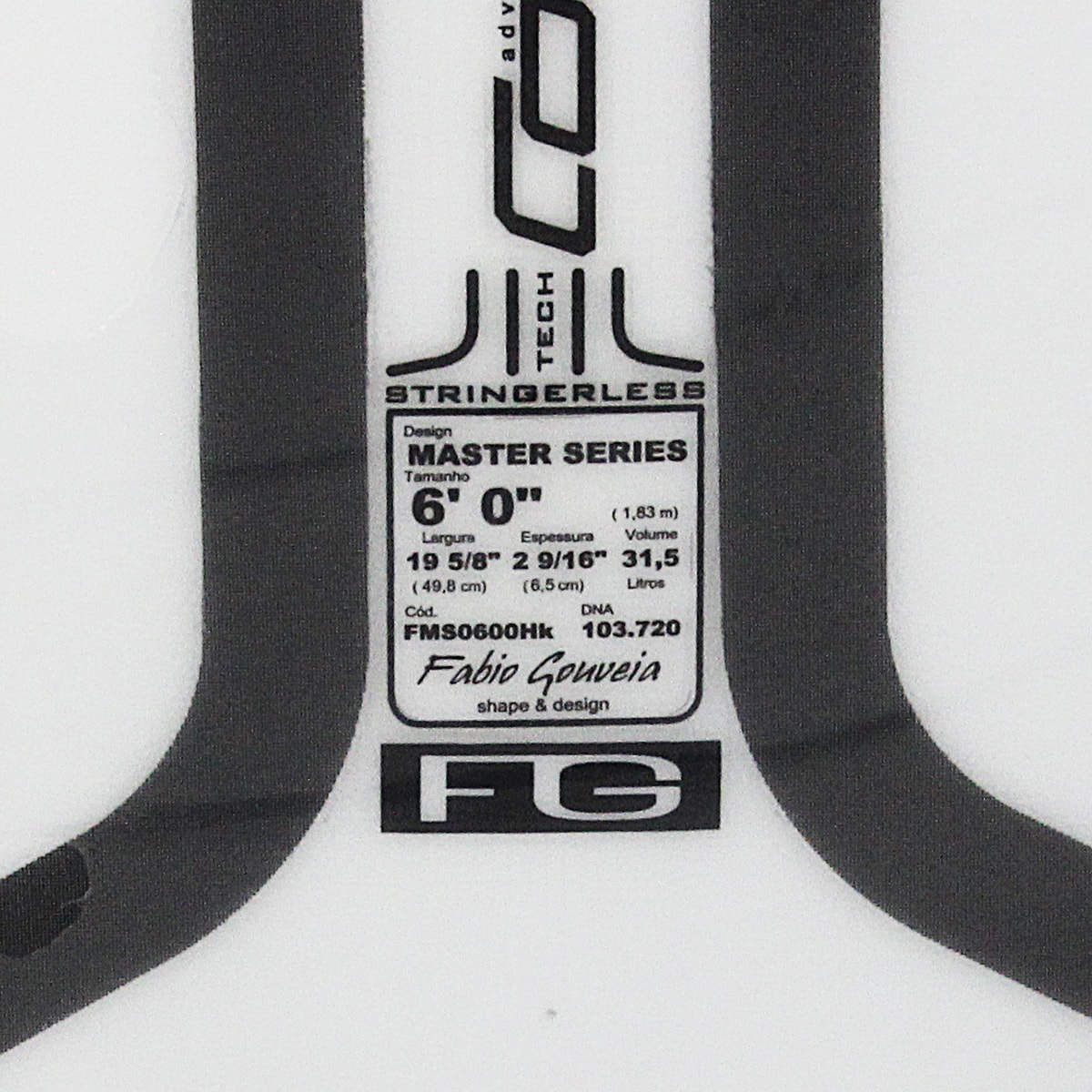 Prancha de Surf Concept FG Master Series 6´0