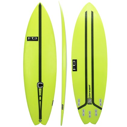 Prancha de Surf Concept FG Twin Tuare 5´11 Amarela