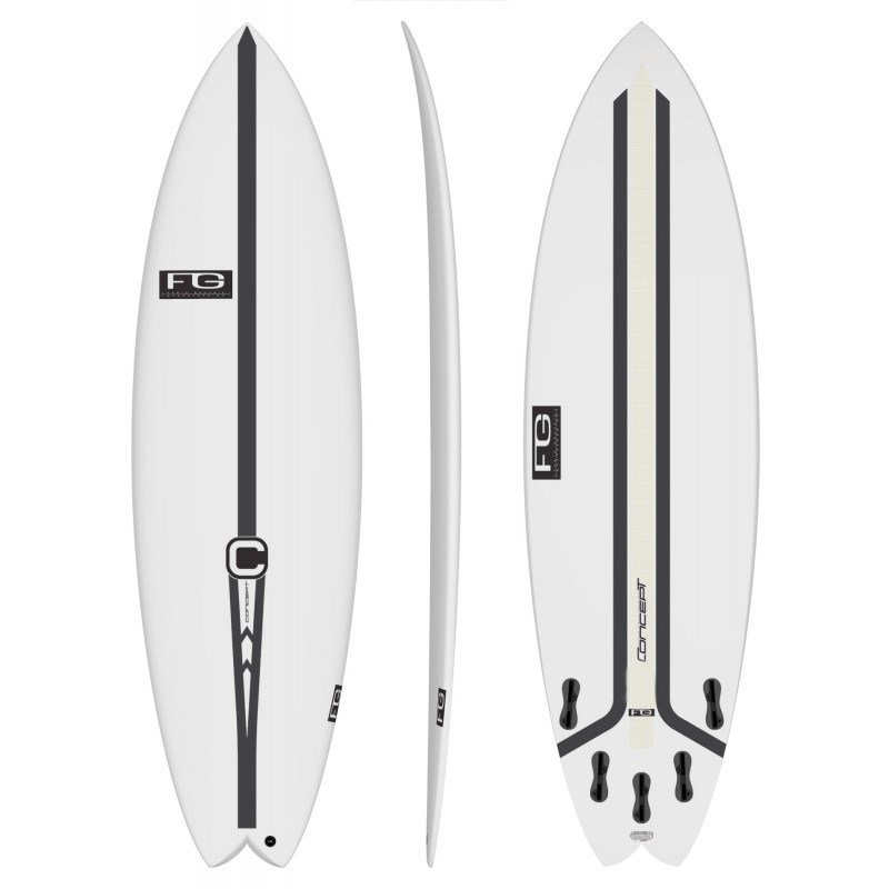 Prancha de Surf Concept FG Twin Tuare 5´9