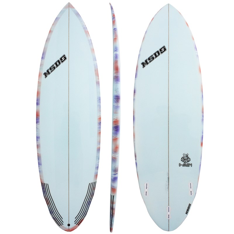 Prancha de Surf MSD Surfboards D-Men 6.2