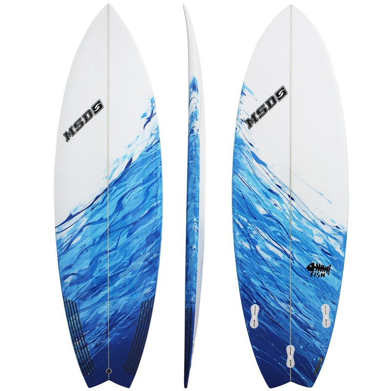 Prancha de Surf MSD Surfboards Fish 5.11