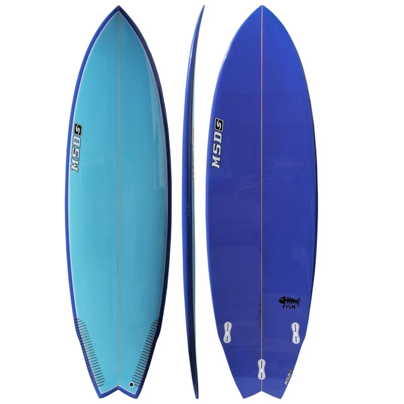 Prancha de Surf MSD Surfboards Fish 6.6