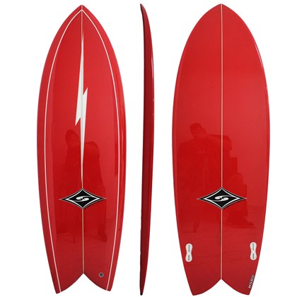 Prancha de Surf MSD Surfboards Fish Retrô Biquilha 5.10 Prancha de Surf MSD Surfboards Fish Retrô Biquilha 5.10