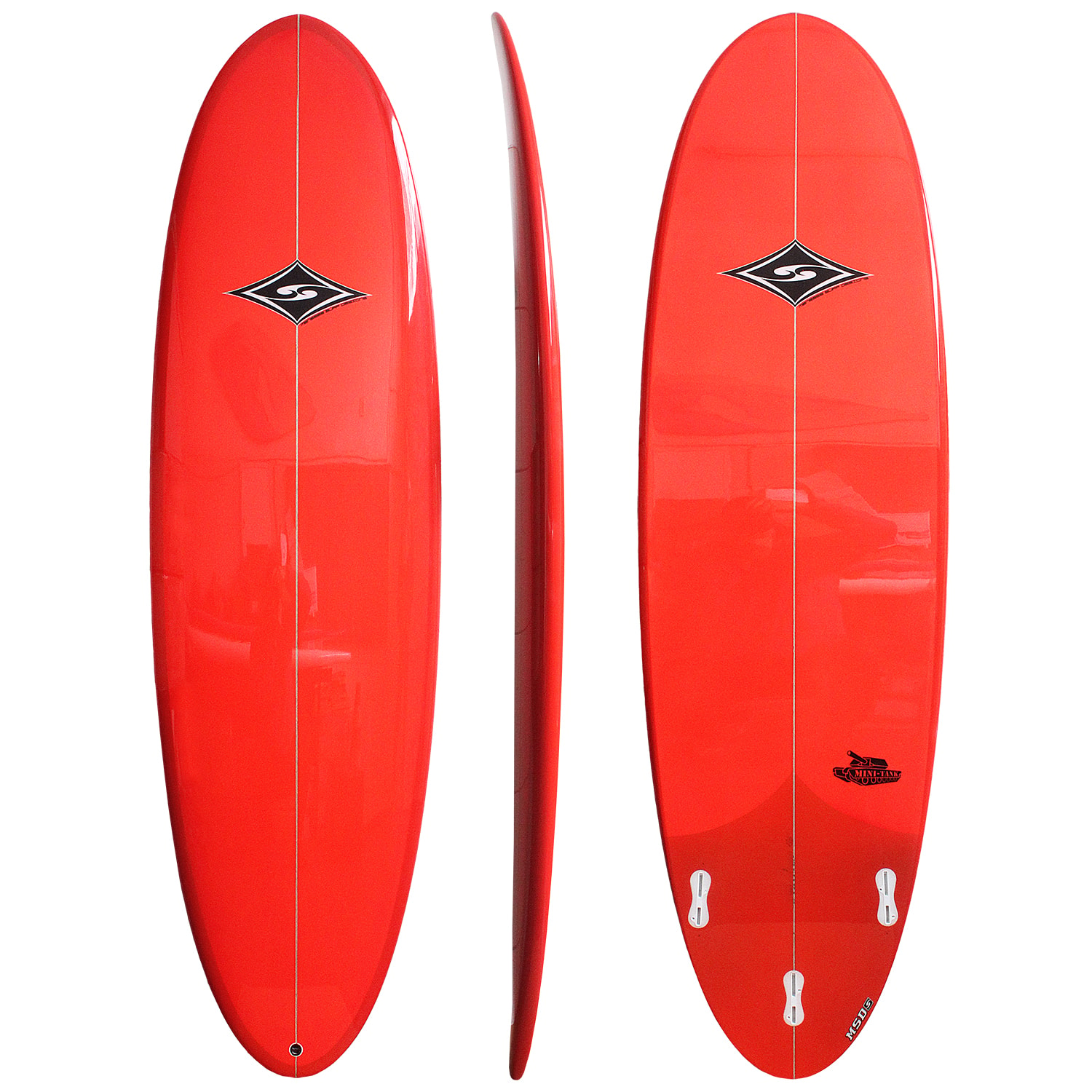 mini malibu 7 3 surfboard