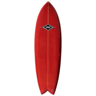 Prancha de Surf MSD Surfboards Twin Fish Retrô Biquilha 5.9