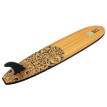 Prancha Decorativa Surf Alive Longboard Maori