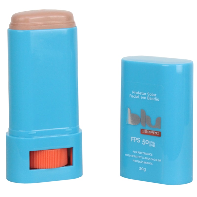 Protetor Solar Facial BLU 360 Pro FPS 50 Bege 20g