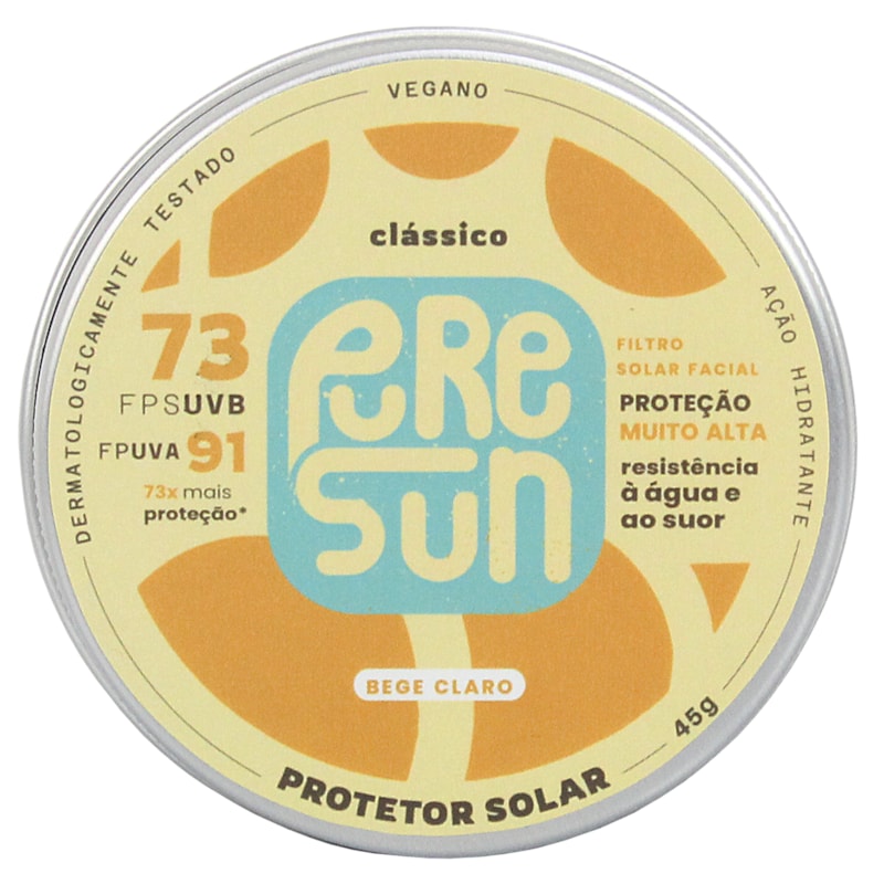 Sun Pure Solar Protetor Solar Facial Pure Sun Dia a Dia 73+ Bege Claro - Surf Alive
