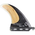 QUILHA SHAPERS FINS RUBEN ROXBURGH 5.5 BAMBOO INLAY CARBON STEALTH