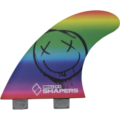 Quilha Shapers Fins S-3 Smiles Collection Small Quilha Shapers Fins S-3 Smiles Collection Small