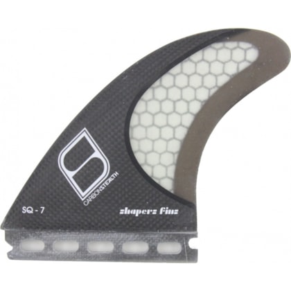 QUILHA SHAPERS FINS SQ-7 QUAD CARBON STEALTH LARGE QUILHA SHAPERS FINS SQ-7 QUAD CARBON STEALTH LARGE