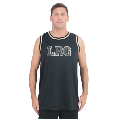 Regata LRG Especial Life Research Tank Oversized Preta