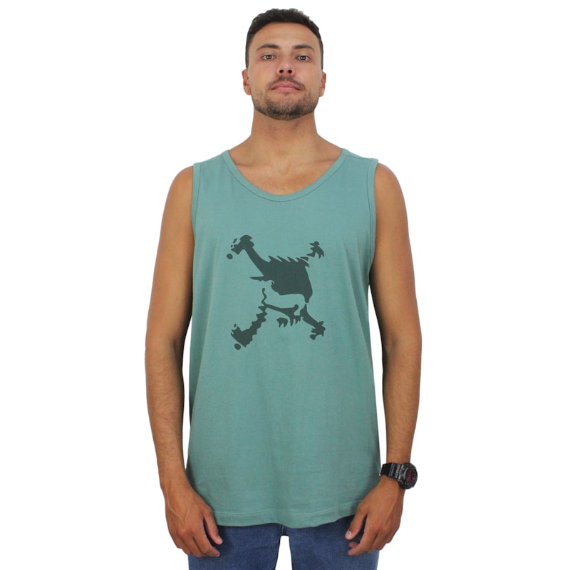 Regata Oakley Heritage Skull Tank Pacific
