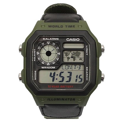 Relógio Casio AE-1200WHB-3BVDF-SC