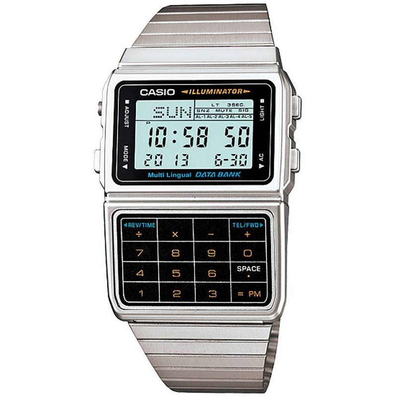 Relógio Casio Masculino Data Bank DBC-611-1DF