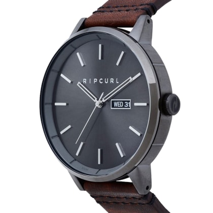 Relógio Rip Curl Detroit Gunmetal Leather