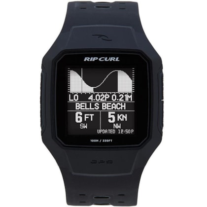 Relógio Rip Curl Search GPS 2 Black Relógio Rip Curl Search GPS 2 Black