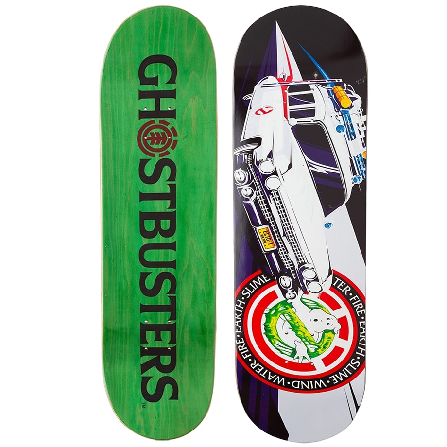 ELEMENT GHOST BUSTERS スケートボード OJ wheel Shape Element Ghost Busters Ecto1 8.500 x 32.400