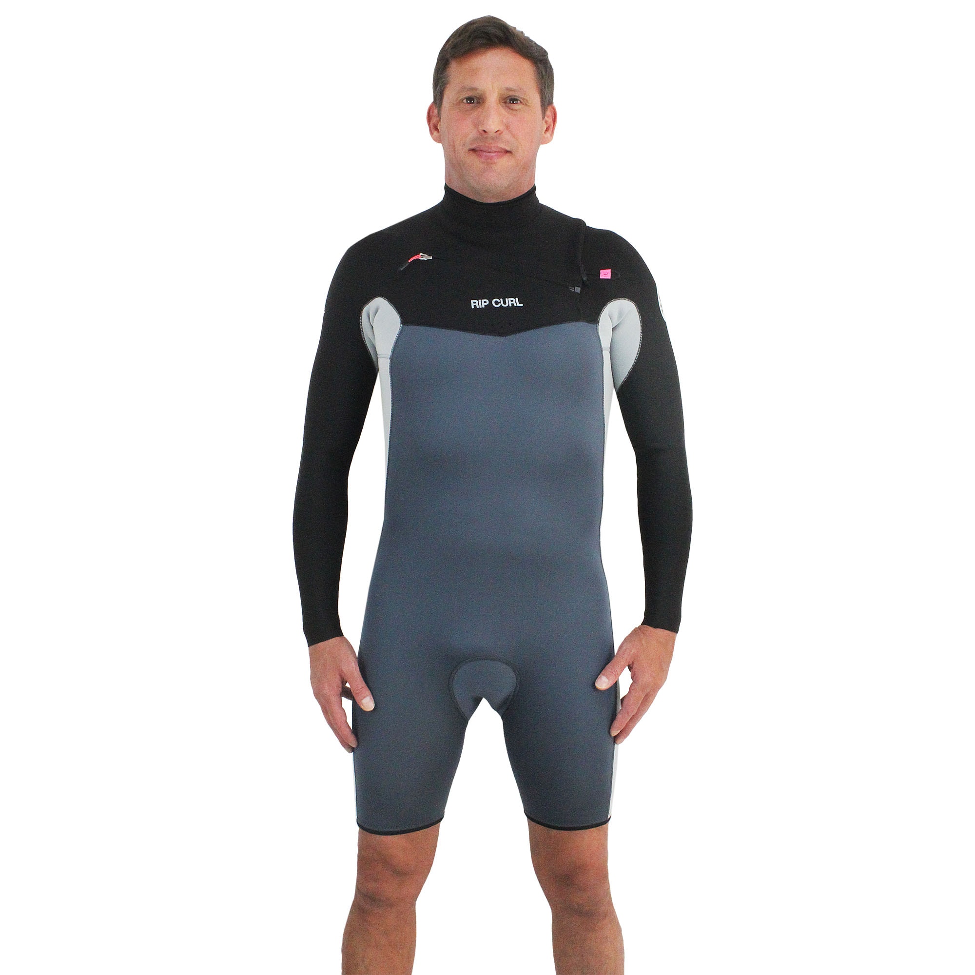 Short John Rip Curl Dawn Patrol 2/2 Chest Zip Pine Night