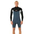 Short John Rip Curl Dawn Patrol 2/2 Chest Zip Pine Night