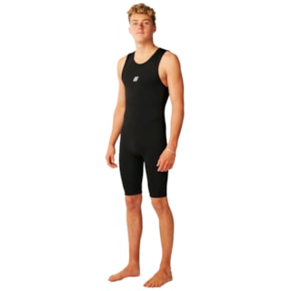 Short John Rip Curl Dawn Patrol 2/2mm Back Zip Black Importado