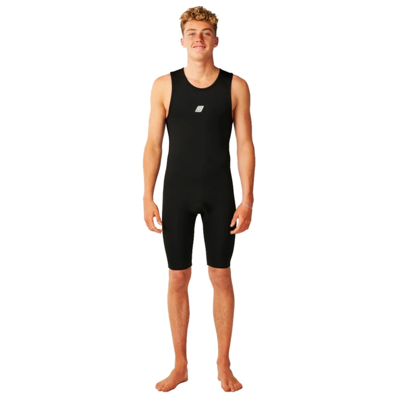 Short John Rip Curl Dawn Patrol 2/2mm Back Zip Black Importado
