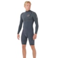 Short John Rip Curl E-Bomb 2/2mm Zip Free Manga Longa Iron