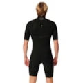 Short John Rip Curl E-Bomb E7 2/2 Zip Free Manga Curta Black