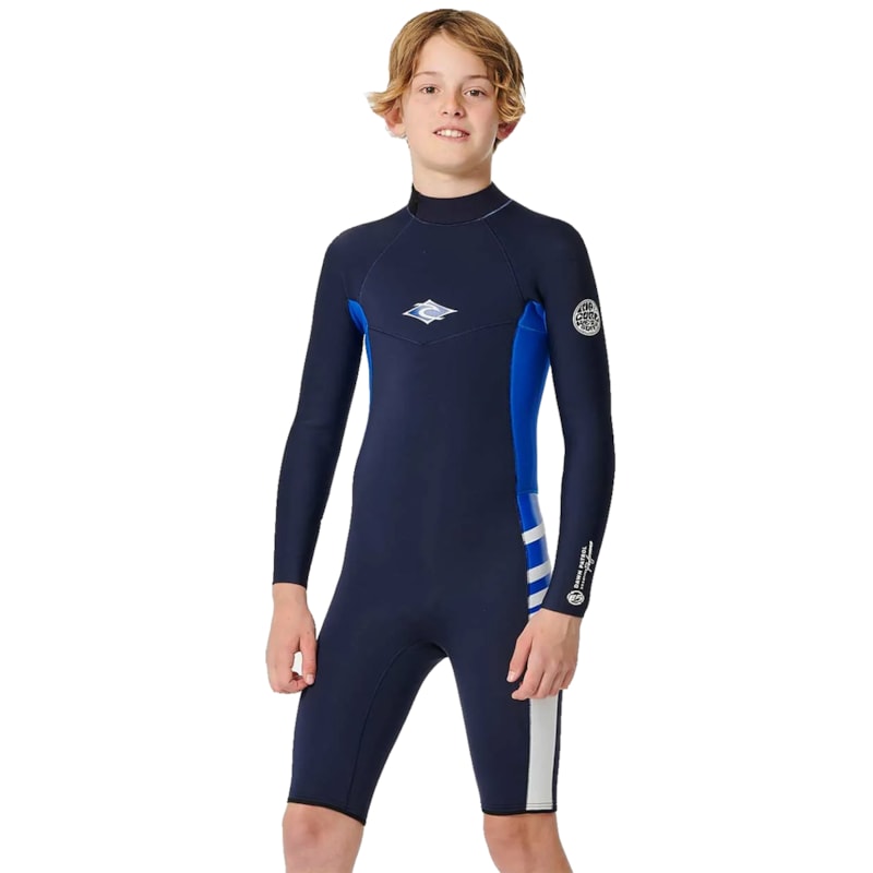 Short John Rip Curl Infantil Dawn Patrol 2mm Back Zip Navy