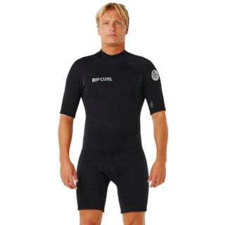 Short John Rip Curl Trad 2/2mm Back Zip Black