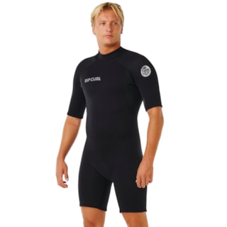 Short John Rip Curl Trad 2/2mm Back Zip Black
