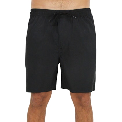 Shorts Extra Grande Volcom Solid Stone Preto