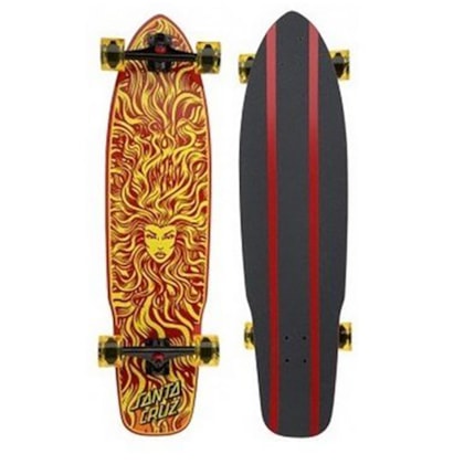 SKATE SANTA CRUZ LONGBOARD SUN GODDES FLEX TECH SKATE SANTA CRUZ LONGBOARD SUN GODDES FLEX TECH