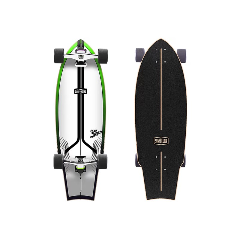 Skate Simulador de Surf Surfeeling Snap New Green Neon