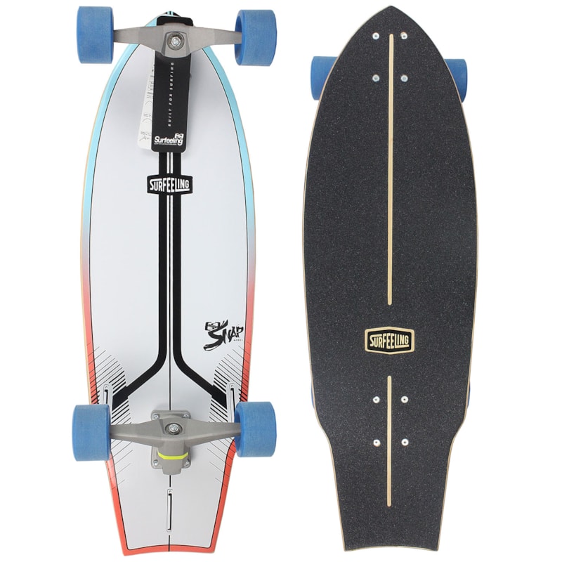 Skate Simulador de Surf Surfeeling Snap New Red Blue