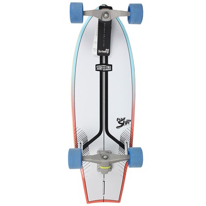 Skate Simulador de Surf Surfeeling Snap New Red Blue