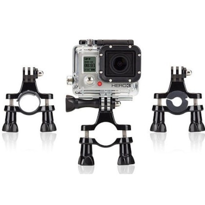 SUPORTE PARA GUIDÃO OU TUBO DO SELIM - CÂMERA GOPRO SUPORTE PARA GUIDÃO OU TUBO DO SELIM - CÂMERA GOPRO