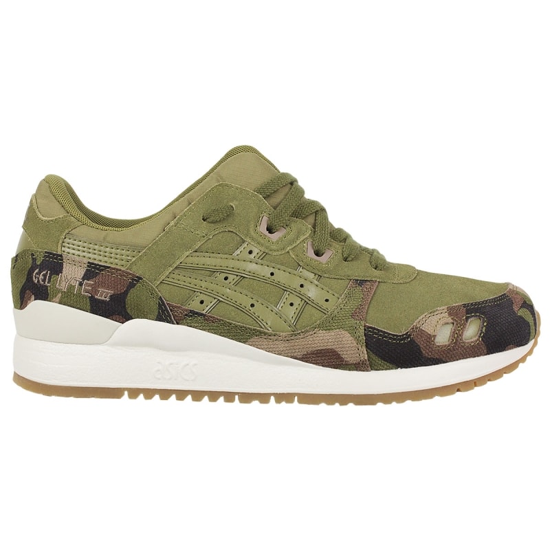 asics gel lyte iii olive canvas