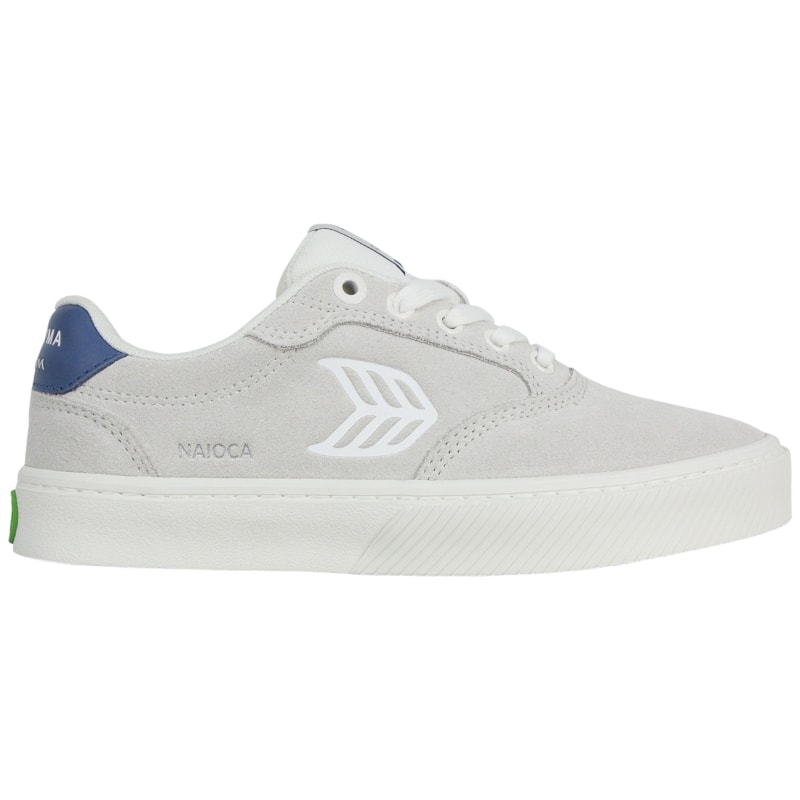 Tênis Cariuma Naioca White Suede Off White Blue Feminino