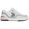 Tênis Cariuma UBA Pro Skate White Suede Off White Red