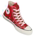 Tênis Converse Chuck 70 Hi Vermelho Branco Amêndoa