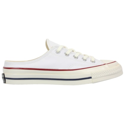 Tênis Converse Chuck 70 Mule Branco Bordo Amêndoa Tênis Converse Chuck 70 Mule Branco Bordo Amêndoa