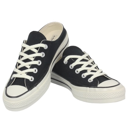 Tênis Converse Chuck 70 Mule Preto Preto Amêndoa