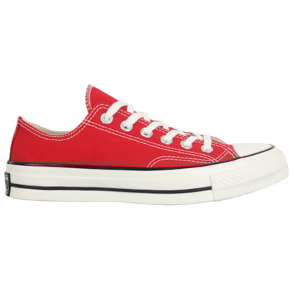 Tênis Converse Chuck 70 Vermelho Branco Amêndoa