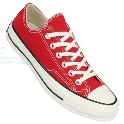Tênis Converse Chuck 70 Vermelho Branco Amêndoa