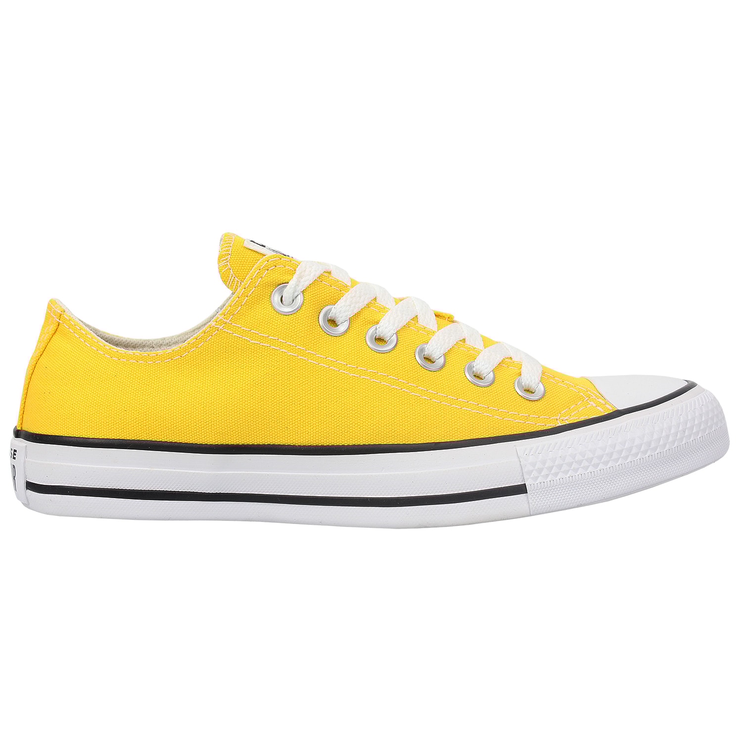 Tênis Converse Chuck Taylor All Star Amarelo Preto Branco - Surf Alive